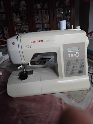 SINGER Brilliance 6180 Elektronische Nähmaschine - Weiß
