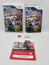 Super Smash Bros Brawl Nintendo Wii Video Game Case Manual Insert Only - No Game