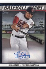 2020 Topps Baseball Stars Autographs Black BSA-LAR Luis Arraez /199