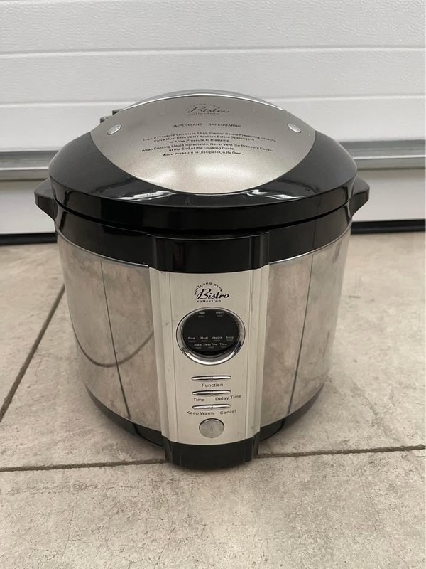 Wolfgang Puck Bistro Collection 7 QT Electric Pressure Cooker