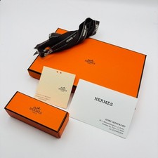 HERM S Empty Gift Box for Lipstick, Accessories Orange Square 2piece from Japan
