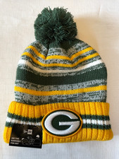 New Era Official NFL Sideline Green Bay Packers Sport Knit Beanie