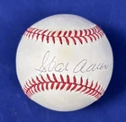 Hank Aaron Signed Autographed Baseball Authenicated when I met him in person