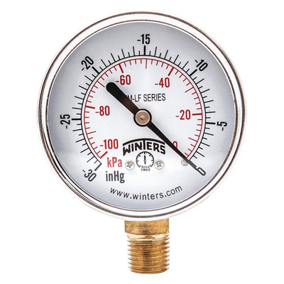 #ad WINTERS PEM210LF GaugePressure30 in Hg Vac kPa2 1 2 in 20JN26 $20.72