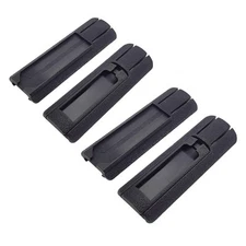 Tactical Flashlight Tape Switch Plate Mount Kit Pressure Mount for PEQ 4 Pcs