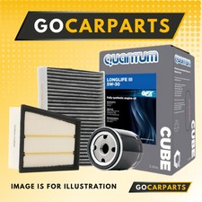 FOR VW GOLF 1.6-TDI 11-20 3 PIECE FULL SERVICE KIT + OIL QUANTUM GENIUNE