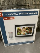 Trutech Digital Photo Frame - Never Used Trutech 7 Inch Digital Opened To View