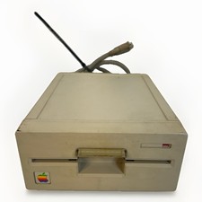 Vintage Apple 5.25 External Floppy Disk Drive A9M0107 Untested Made in Japan