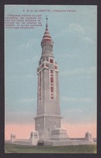 FRANCE 1928, Postcard, Notre-Dame-de-Lorette, Ablain-Saint-Nazaire, WWI, Posted