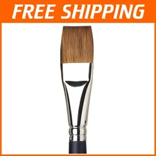 High-Quality ¾" Sable Watercolor Brush - Double-Bodied Design for Precision