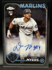 2024 Topps Chrome - Rookie Autographs Dane Myers #RA-DMY (AU, RC)