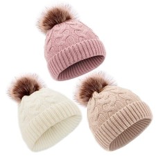 Baby Beanie Hat, Infant Newborn Toddler Winter Warm Knit Cap for Little Boys ...