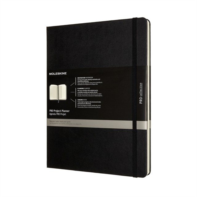Moleskine Pro Project Planner 12 Months Extra Large Black (Diary or journal) - Image 3