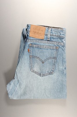 Herren Vintage Jeans Levi's 550 Relaxd Fit Tapered Leg Aktuelle Gr. W32 L36 E475