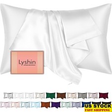 100 Mulberry Silk Pillowcase Luxury Sleep Hair Skin Benefits Gift Idea New