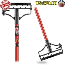 Heavy Duty Quick Change Mop Handle 60in Steel Rust Resistant Commercial Use