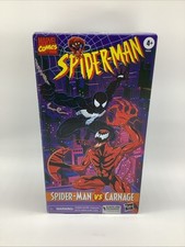 Marvel Legends VHS Spider-Man Vs Carnage F6526 Animated Hasbro Pulse New Sealed