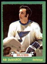 1973-74 TOPPS AB DEMARCO JR. ST. LOUIS BLUES #118 VG/EX