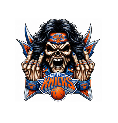 Eddie is a Knicks fan 100% waterproof vinyl sticker decal - several sizes