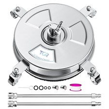 TOR 14" Stainless Steel Pressure Washer Surface Cleaner Attachment 14 inch