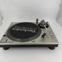 Technics SL-1200MK3D-S Direct Drive Turntable Silver Tested with Cartridges
