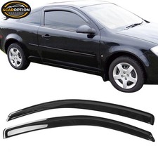 Fits 05-10 Chevy Cobalt Pontiac G5 Coupe Window Visors Rain Sun Guard Vent Guard