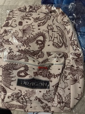 *LIMITED* Burger King BK How To Train Your Dragon Sketch Backpack 2025 Promo