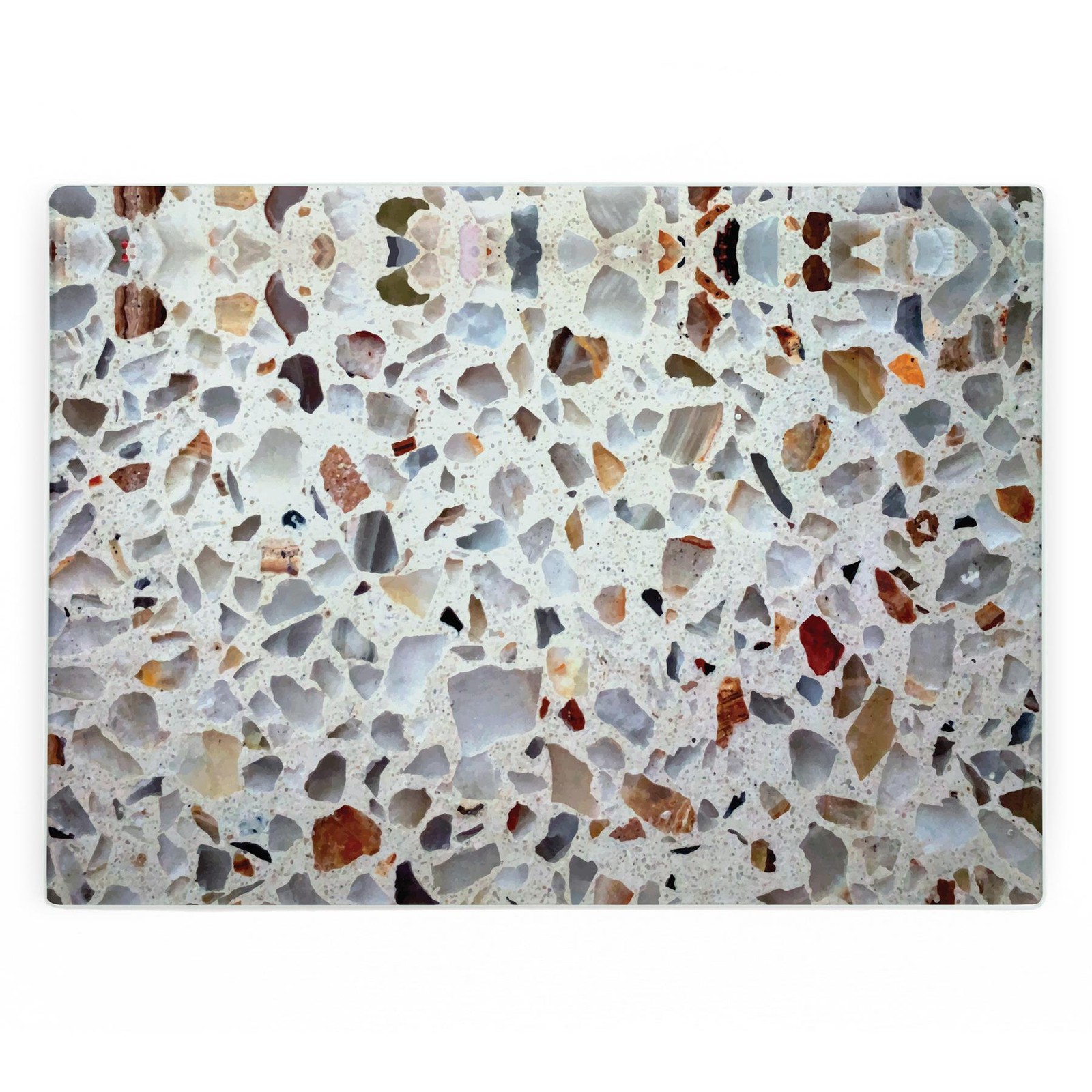 Terrazzo Stone Glass Worktop Protector/Chopping Board - Stoneware Kitchen Gifts