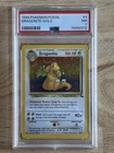 Pokémon TCG Dragonite Fossil Holo Unlimited Rare Card 4/62 PSA 7 Near Mint