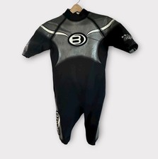 Bare Plazma Womens Wetsuit Surfing Scuba Logo Black Gray SIlver 2/2mm Size L
