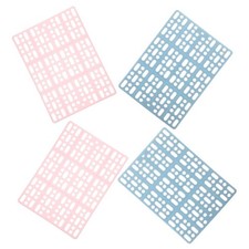 4 Pcs Pet Foot Pads Bunny Feet Mats Small Cage Digging for Rabbits