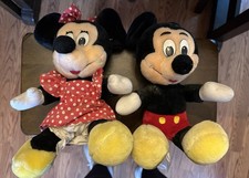 Vintage 1989s 9 Plush Minnie Mickey