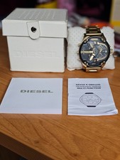 Titolo: Orologio Uomo Diesel DZ7333 Mr. Daddy 2.0 Tono Oro - Scatola e Manuale