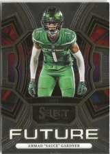 2023 Panini Select Ahmad Gardner Future SP RC New York Jets