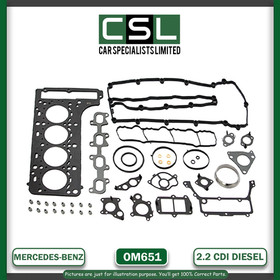 Mercedes-Benz B C E S V Class OM651 CDI Diesel Engine Piston Connecting Rods X4 Conversion
