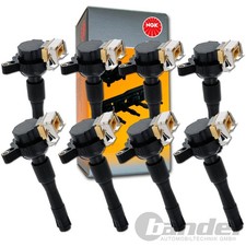 8 NGK Z�ndspule passend f�r BMW 5er E39 7 E38 8er E31 X5 E53 Z8 E52 LAND ROVER