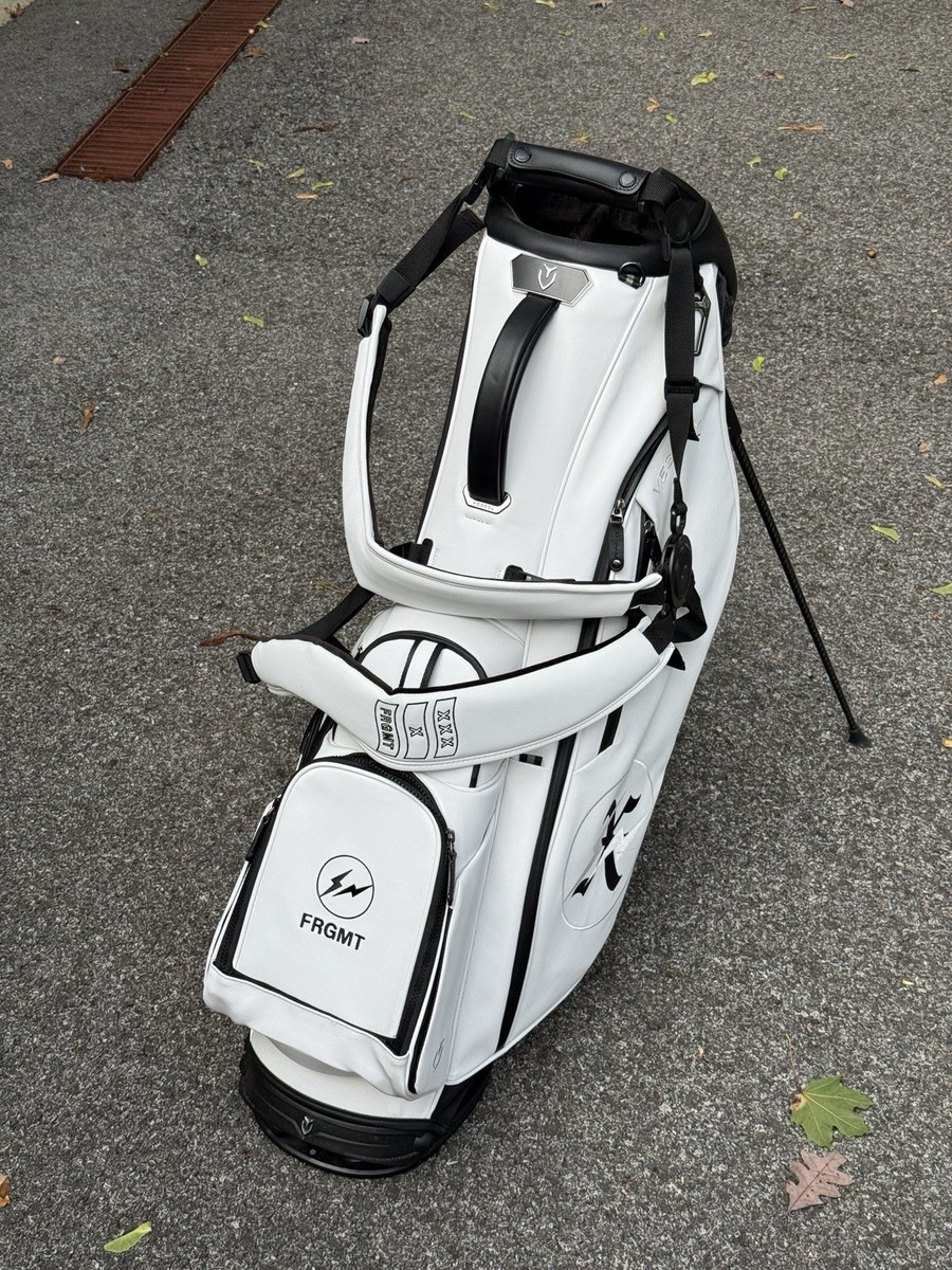 VESSEL × FRAGMENT × GOD SELECTION XXX GOD SELECTION XXX x fragment design Debuts Navy Golf Bag