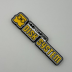 Nintendo Famicom Family Computer Disk System Logo Sticker Decal Retro Game