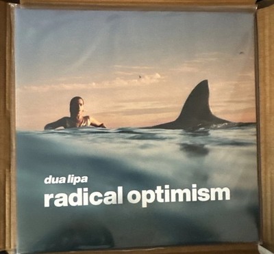 DUA LIPA - RADICAL OPTIMISM DELUXE BLUE WHIP VINYL W/ SIGNED INSERT  