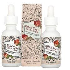  Set 2 LilyAna Naturals Dark Spot Corrector Niacinamide Brightening Serum NEW