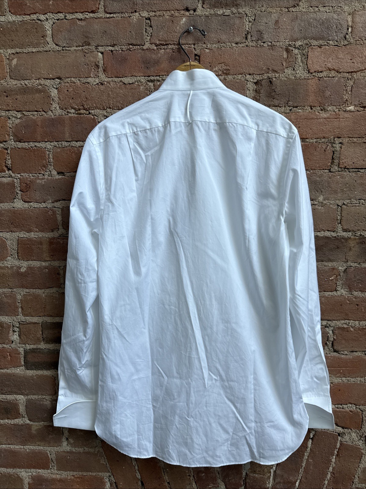 Ralph Lauren Purple Label Sartorial Mens Tuxedo Shirt Size 15, Wing Collar Italy image 5