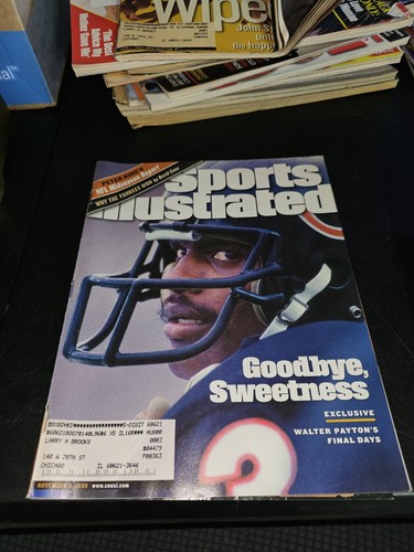 Sport Illustrierte Zeitschrift. 11/8/1999. Walter Payton - Bild 1 von 4