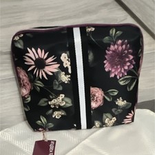 Sonia Kashuk Beauty Organizer Floral Print with Zipper  Removable Cases 2018