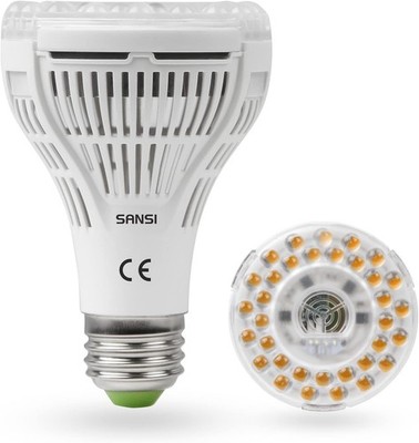 Pflanzenlicht: LED 15W, Vollspektrum, E27, Weiß, 4000 K, Indoor Grow Lampe