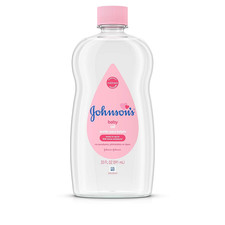 Johnson'S Baby Oil, Pure Mineral Oil to Help Prevent Moisture Loss for Baby