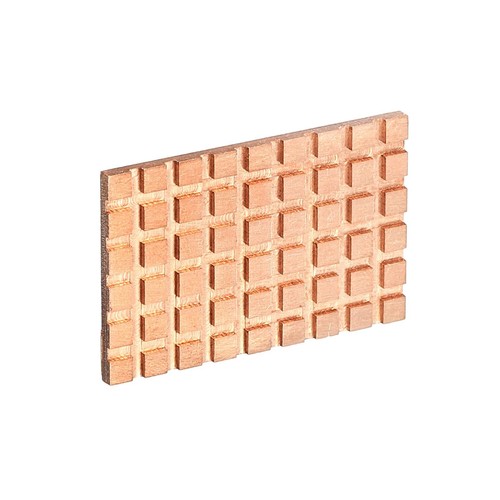 Rame Dissipatore Calore 40x26x2mm con Adesivo Conduttivo - Photo 3/6