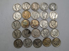 25 ($2.50 Face) US 90% Silver Dimes Junk/Constitutional. #3 t — photo 3