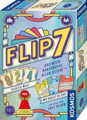 Kosmos Flip7 Kartenspiel