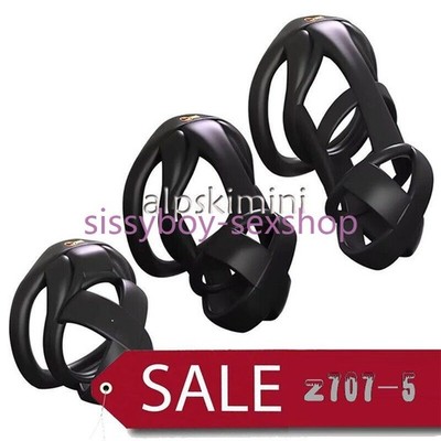 Ventilate Chastity Cage Male Locks with Rings Chastity Device Restrain