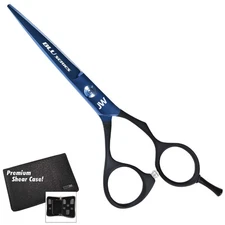 JW Titanium Blu Professional Hair Cutting Shear (6.25 Inches) 6.25 Inches
